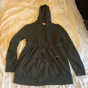 Liz Lange Maternity, Gray Hoody Size Small